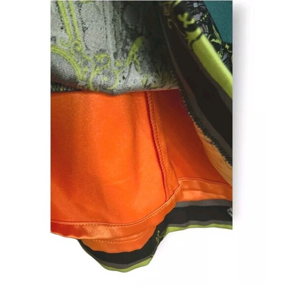 Ellie Tahari Dress Womens 4 Ginny Silk Mixed Pattern Leopard Floral Art Deco - Picture 7 of 8